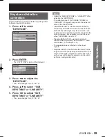 Preview for 59 page of Panasonic D10000U - SXGA+ DLP Projector Operating Instructions Manual