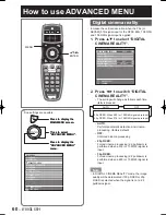 Preview for 60 page of Panasonic D10000U - SXGA+ DLP Projector Operating Instructions Manual