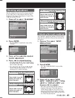 Preview for 61 page of Panasonic D10000U - SXGA+ DLP Projector Operating Instructions Manual