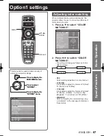 Preview for 67 page of Panasonic D10000U - SXGA+ DLP Projector Operating Instructions Manual