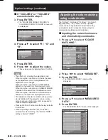 Preview for 68 page of Panasonic D10000U - SXGA+ DLP Projector Operating Instructions Manual