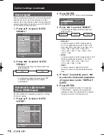 Preview for 70 page of Panasonic D10000U - SXGA+ DLP Projector Operating Instructions Manual