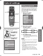 Preview for 75 page of Panasonic D10000U - SXGA+ DLP Projector Operating Instructions Manual