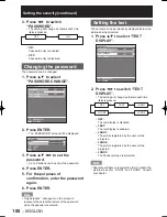 Preview for 100 page of Panasonic D10000U - SXGA+ DLP Projector Operating Instructions Manual