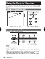 Preview for 106 page of Panasonic D10000U - SXGA+ DLP Projector Operating Instructions Manual