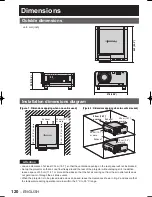 Preview for 120 page of Panasonic D10000U - SXGA+ DLP Projector Operating Instructions Manual