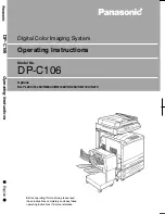 Preview for 1 page of Panasonic DA-DU26C Operating Instructions Manual