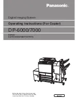 Panasonic DA-FS700 Operating Instructions Manual preview