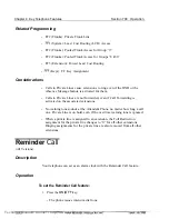 Preview for 194 page of Panasonic DBS 40 Operating Manual