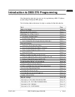 Preview for 11 page of Panasonic DBS 576 Section 300 Technical Manual