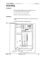 Preview for 22 page of Panasonic DBS 824 Installation Manual