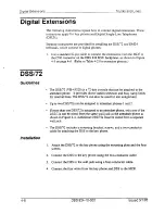 Preview for 35 page of Panasonic DBS 824 Installation Manual