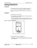 Preview for 38 page of Panasonic DBS 824 Installation Manual