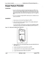 Preview for 61 page of Panasonic DBS 824 Installation Manual