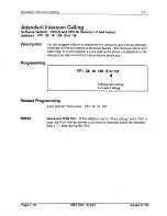 Preview for 129 page of Panasonic DBS 824 Installation Manual