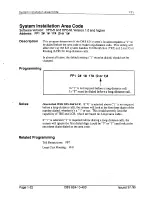 Preview for 133 page of Panasonic DBS 824 Installation Manual