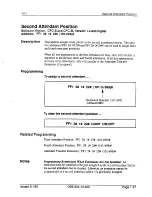 Preview for 138 page of Panasonic DBS 824 Installation Manual