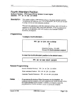 Preview for 140 page of Panasonic DBS 824 Installation Manual