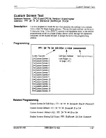 Preview for 178 page of Panasonic DBS 824 Installation Manual