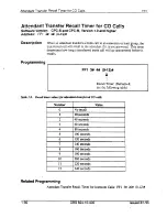 Preview for 191 page of Panasonic DBS 824 Installation Manual