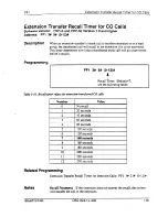 Preview for 192 page of Panasonic DBS 824 Installation Manual