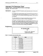 Preview for 195 page of Panasonic DBS 824 Installation Manual