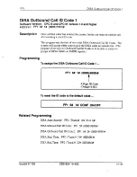 Preview for 230 page of Panasonic DBS 824 Installation Manual