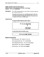 Preview for 231 page of Panasonic DBS 824 Installation Manual