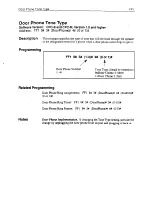 Preview for 237 page of Panasonic DBS 824 Installation Manual