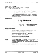 Preview for 247 page of Panasonic DBS 824 Installation Manual