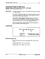 Preview for 249 page of Panasonic DBS 824 Installation Manual