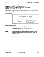 Preview for 252 page of Panasonic DBS 824 Installation Manual