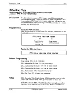 Preview for 255 page of Panasonic DBS 824 Installation Manual