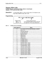 Preview for 281 page of Panasonic DBS 824 Installation Manual