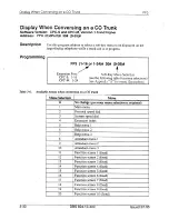 Preview for 289 page of Panasonic DBS 824 Installation Manual