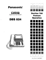 Preview for 467 page of Panasonic DBS 824 Installation Manual