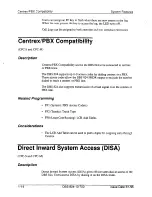 Preview for 487 page of Panasonic DBS 824 Installation Manual