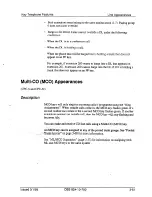 Preview for 594 page of Panasonic DBS 824 Installation Manual