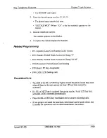 Preview for 612 page of Panasonic DBS 824 Installation Manual