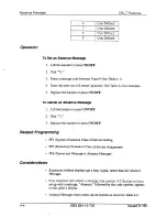 Preview for 629 page of Panasonic DBS 824 Installation Manual