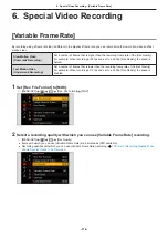 Preview for 112 page of Panasonic DC-BGH1 Operating Instructions Manual