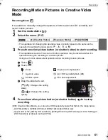 Preview for 61 page of Panasonic DC-GH5L Basic Owner'S Manual