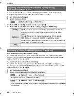 Preview for 62 page of Panasonic DC-GH5L Basic Owner'S Manual