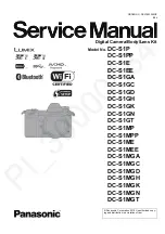 Preview for 1 page of Panasonic DC-S1P Service Manual