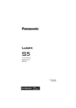 Предварительный просмотр 1 страницы Panasonic DC-S5 Manual