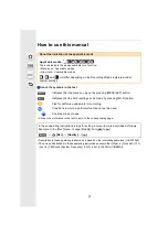 Preview for 3 page of Panasonic DCGH5GNK Operating Instructions For Advanced Features