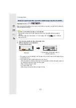 Preview for 77 page of Panasonic DCGH5GNK Operating Instructions For Advanced Features