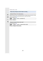 Preview for 161 page of Panasonic DCGH5GNK Operating Instructions For Advanced Features