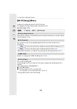 Preview for 305 page of Panasonic DCGH5GNK Operating Instructions For Advanced Features