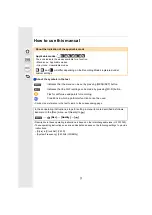 Preview for 3 page of Panasonic DCGH5SGNK Operating Instructions For Advanced Features